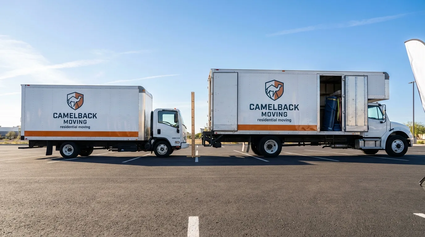 Moving truck size capacity guide in Bristow